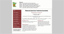 Desktop Screenshot of mnsupconf.org