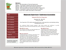 Tablet Screenshot of mnsupconf.org